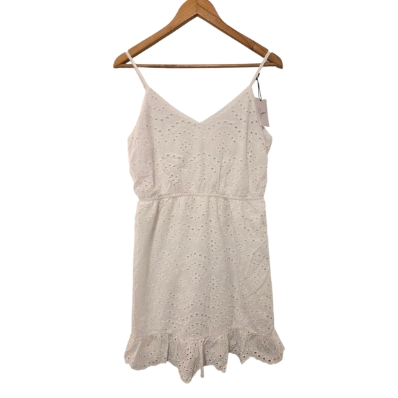 ⭐️NWT - Japna White Eyelet Sundress - Picture 1 of 8